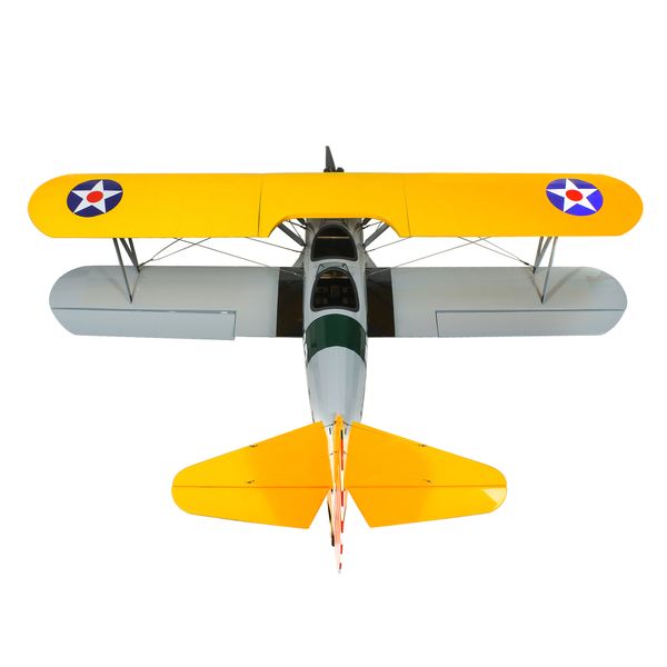 Nouveau kit ARF RC Plane laser coupé Balsa Wood Airplanes SCG37 1,4m PT-17 RC Modèle 1400 mm Échelle RC Plane