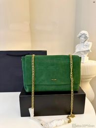 nieuwe okseltas dubbelzijdig Kate zachte tas suède crossbody tas retro kettingtas zachte stijl leuk high street style modeontwerper elegant mode klassiek grote capaciteit