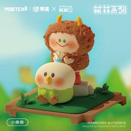 Nouveau Arrial Moetch Little Parrot Bebe Blind Box Kawaii Anime Figure Mystery Box Series Forest Series Birthday Christmas Gift For Girls