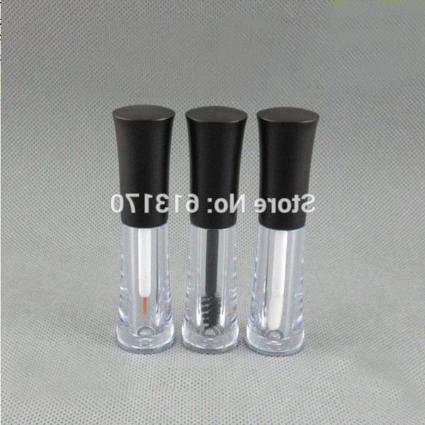 Nouvelle arrivée 2ml Mascara Eyeliner tubes Bouchon Noir Vide revitalash Bouteilles de Cils Tube de brillant à lèvres DIY maquillage emballage cosmétique Msisx