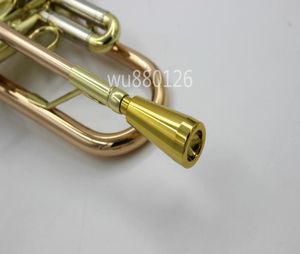 Nieuwe aankomst 1 PCS Trumpet Mondstuk Metaal Materiaal Zilverplated gouden Lakoppervlak Trumpet Instrument Accessoires Nozzle No 7C 5C 3C2888569
