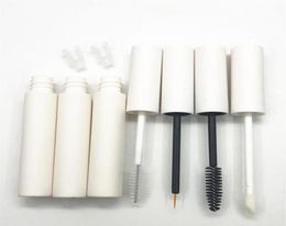 Nouveau arrivée 10 30 50 100pcs Matte blanc 10 ml Lèche Béliage Tard à lèvres Glaza Bouteille Eyeliner vide Mascara tube DFF474422036479922