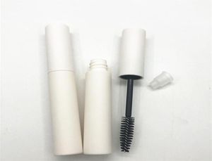 Nouveauté 10 30 50 100 pièces blanc mat 10ml brillant à lèvres Tube lèvres Glaza bouteille vide Eyeliner bouteille Mascara Tube258V1196693