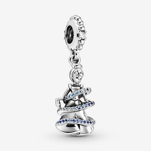 100% 925 Sterling Silver Élégant Princesse Dangle Charms Fit Original Européen Charme Bracelet Mode Femmes Mariage Fiançailles Bijoux Accessoires