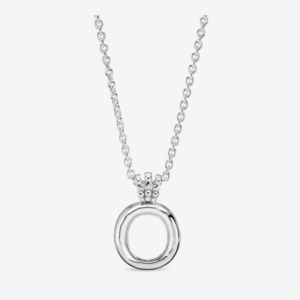 Nouvelle arrivée 100% 925 argent sterling médaillons couronne O collier mode fabrication de bijoux pour les femmes cadeaux livraison gratuite