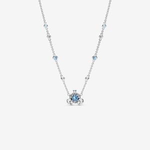 Nouveauté 100% 925 argent sterling citrouille Coach Collier Collier de mode fabrication de bijoux pour les femmes cadeaux livraison gratuite