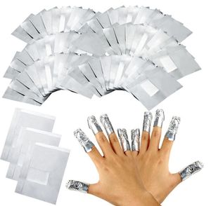 NOUVELLE ARRIVÉE 100 Pcs/Lot feuille d'aluminium Nail Art imbiber Gel acrylique vernis à ongles enlèvement enveloppes dissolvant outil de maquillage ongles Carel