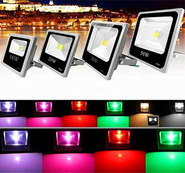 Nueva llegada 10W 20W 30W 50W reflector Led impermeable RGB cálido blanco proyector de luces LED para luces al aire libre 85265V8977840