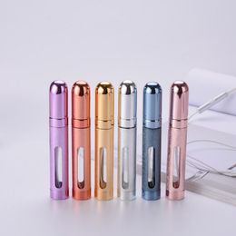 Nieuwe Collectie 12 ml Mini Spray Perfume Bottle Aluminium Atomisator Deluxe Travel Hervulbare Parfum Container LX2270