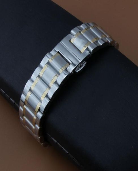 Nouvelle arrivée 14 15 16 17 18 19 20 21 mm bracelet de bracelet Bracelet Remplacement d'outils incurvés Watchbands Men Hours Promotion ME9519174
