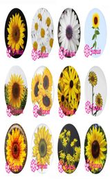 Nieuwe collectie 18 mm cabochon glassteen knoppen cabochon madeliefje zonnebloem snaps voor 18 mm snap sieraden armband ketting ring oorbellen3154402