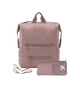 Nouvelle arrivée 2022 Couleur solide de la mode Tous correspondent au sac néoprène de luxe Sac à dos imperméable pliable 9657760