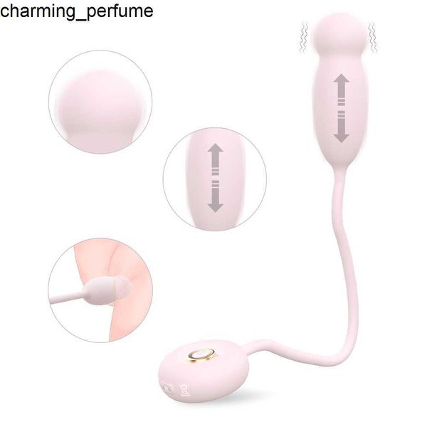 Nouvelle arrivée 2024 Silicone Femme Egg Long Adult Toys Sex toys pour femme avec vibration de vibration pour la stimulation du clitoris