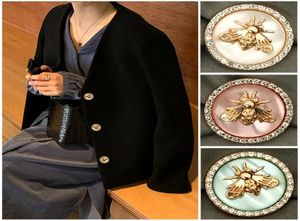 Nouveauté 20 pièces/ensemble décor Antique du Rhin en métal or abeille rose bleu boutons de perles pour vêtements manteau Cardigan pull coudre couture 4140833