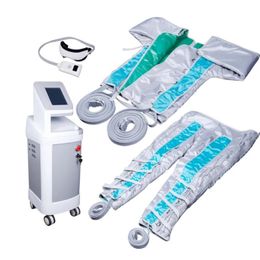 Nieuwe Collectie 24 Air Bags 360mmhg Pressotherapie 4 in 1 Jas Broek Oogmassage Afslanken Machine Cellulitis Vermindering