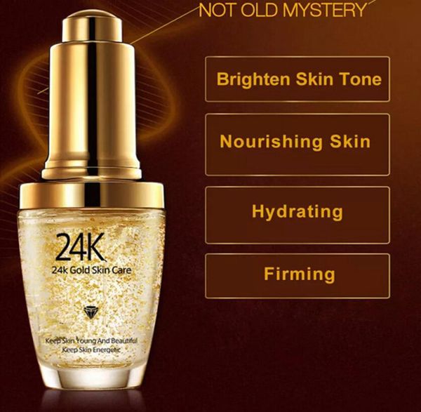 Nouvelle arrivée 24k Gold Face Day Crème hydratant Essence Sérum Hydrating Femmes Face Face Skin Care 3232030