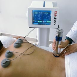 Estimulación muscular Emshock Otro equipo de belleza Máquina de terapia de ondas de choque Dispositivo de ondas de choque para una mejor fisioterapia