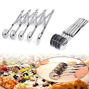 Drainware Sets 3/5/7 Wielen Deeg Divider Pizzeria Cutter Roller Pastry Mes Cake Baking Tool