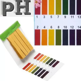 Nieuwe aankomst 80 strips Volledig bereik Ph alkalisch zuur 1-14 Testpapier Water Litmus Testkit