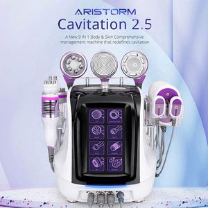 Machine de cavitation ultrasonique 9 en 1 40k, appareil professionnel de raffermissement de la peau RF, appareil de beauté, modelage du corps, combustion des graisses, nouvel arrivage