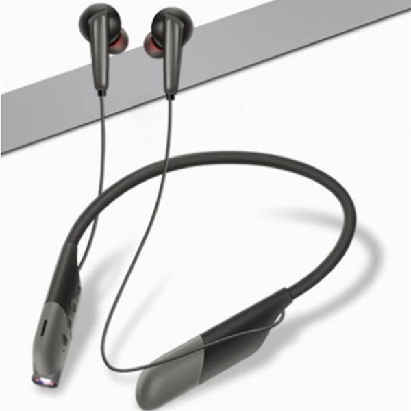 Nueva llegada AKZ-R11 Auriculares con linterna Auriculares deportivos a prueba de agua Auriculares inalámbricos Banda para el cuello magnética Auricular DHL a03