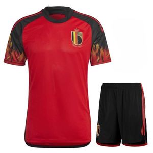 Nieuwe collectie België Jersey Set Herenkleding Zomer Heren Dames Jersey Trainingspak T-shirt Shorts 2-delige outfits Jersey Sportpak