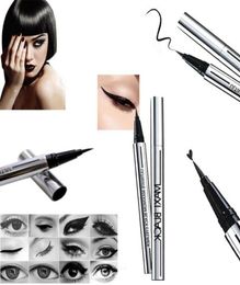 Nueva llegada delineador de ojos negro longlasting impermeable alineador de ojo lógico lápiz 7g herramientas de maquillaje6786217