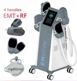 Nouvelle forme d'organisme EMSLIMS avec une machine RF Hi-EMT EMS Stimulation musculaire électromagnétique brûlant le soulèvement de l'équipement d'élimination de la cellulite Hienmt Sculpting