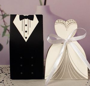 Livraison gratuite + nouveauté boîte de mariée et de marié boîtes de mariage boîtes de faveur faveurs de mariage, 500 paires = 1000 pcs/lot SN1118