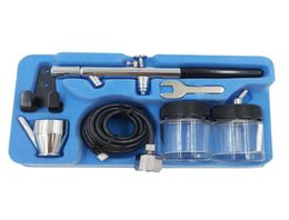 Nouveau arrivée BT128 22cc Kit de prévision de la Dualaction SIPHON AIRBRUSH avec tuyau d'aérographe de 5 pieds 3034964