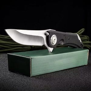 Nieuwe aankomst C5401 Grote flipper vouwmes D2 Satin Drop Point Blade G10/roestvrijstalen plaathandgreep kogellager snel open EDC Pocket Folder messen