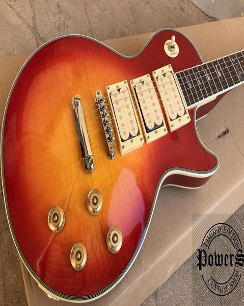 Nouveauté Cherry Burst Ace Frehley guitare électrique entière de chine 4334157