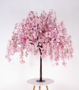 Nouvelle arrivée Cherry Flowers Tree Simulation Fake Peach Wishing Trees for Wedding Party Table Centresceces Decorations Supplies4360436