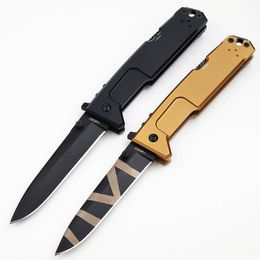 Nieuwe aankomst CK82 Nemesis Tactical Folding Knife N690 Titanium Coating Blade Aviation Aluminium Handhend