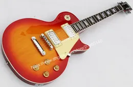 Nueva llegada Classic Slash Reissue Cherry red electric guitar, cuerpo de caoba sólido, servicio personalizado disponible