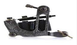 Nieuwe Collectie Coil Tattoo Machine 8 Wrap Coils Tatoo Gun Zwart Stalen Tattoo Frame voor Liner Shader Apparatuur Supply1790194