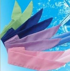 Nieuwe aankomst Koud packs Cool Bandanas Koelhals Sport Wraps Cooler 4 Colors3036306