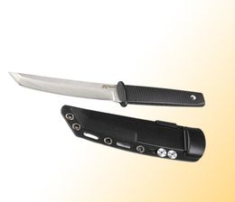Nouvelle arrivée en acier froid 17t Kobun Survival Strright couteau tanto point Satin Blade Utility Fixed Blade Knives Hunting Tools8472040