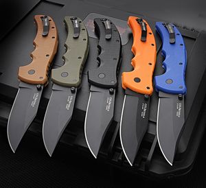 Nueva llegada Cold Steel RECON 1 cuchillo plegable de bolsillo Alta dureza D2 Acero para acampar al aire libre Cuchillos tácticos turísticos EDC Caza Cuchillo multiherramienta 403