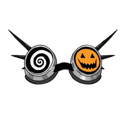 Nieuwe Collectie Cosplay Vintage Steampunk Goggles Cyber ​​Victoriaanse Gothic Cosplay Vintage Halloween Grappige Klinknagel Steampunk Goggles 6pcs / lot
