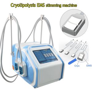 Nieuwe Collectie Cryolipolysis Lichaam Afslanken Apparaat Cryolipolysis Fat Freezin Machine met 4pcs Flat EMS Cryo Handles