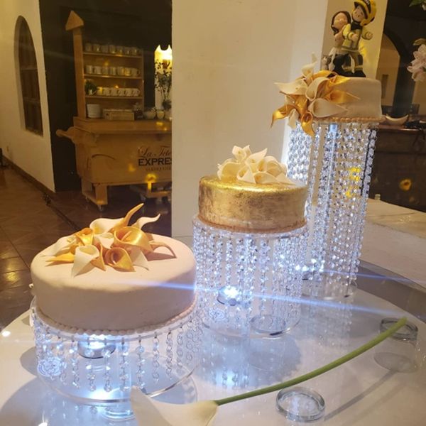 Recién llegado, soporte de pastel de cumpleaños de boda de cristal, decoraciones de mesa para fiesta, centros de mesa, suministros de exhibición, envío gratis