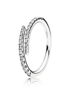 Nouvelle arrivée des anneaux de mariage en diamant CZ Boîte d'origine pour 925 Sterling Shooting Star Ring Femmes Luxury Designer Jewelry5059091