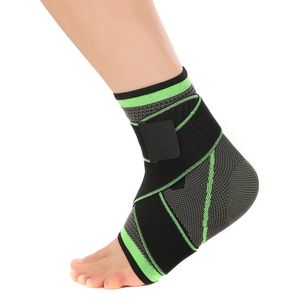 Sports Enkel Brace Ondersteuning Elastische Verstelbare Compression Strap Foot Protector voor het stabiliseren van zwelling Vermindering Outdoor Accessoire