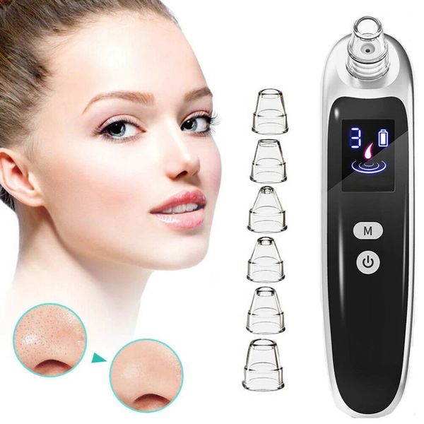 Nettoyage arrivée électrique dissolvant de points noirs nettoyant pores soins de la peau outils nez visage nettoyage en profondeur Machine d'aspiration