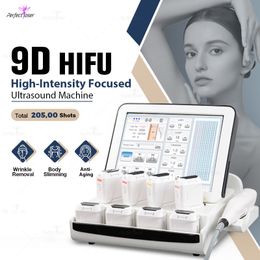 Nieuwe aankomst Andere schoonheidsapparatuur Hifu Ultrasound Skin Lifting Machine vaginale aanscherping met 1,3 en 4,5 mm gezichtshefmachines lichaam afslank