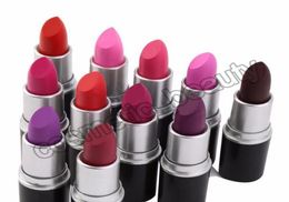 Nieuwe collectie beroemde merk make-up matte lippenstift make-up glans retro lippenstift vorst sexy matte lippenstift 25 kleuren7050003