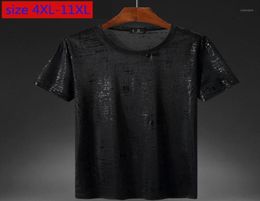 Nieuwe aankomst Fashion Summer Thin Style Super Large Short Sleeve modieuze bloem oneck heren t -shirt plsu maat 4xl 5xl10xl 11xl12938330