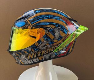 Nouveauté casque de moto pharaon intégral équitation voiture motocross course moto casque 7216493