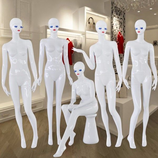 Nouvelle arrivée brillant blanc femme mannequin complet du corps femmes fabricant professionnel de mannequin en Chine